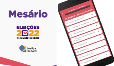 Eleições 2022: mesários poderão fazer treinamento on-line através de aplicativo