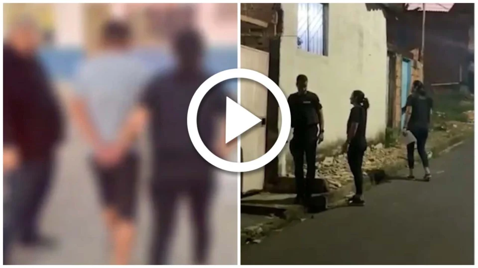 VÍDEO: homem de 41 anos é preso por abusar da enteada em Manaus