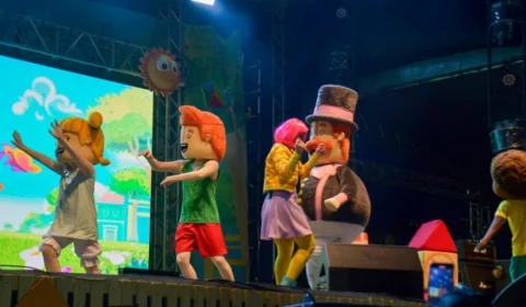 #SouManaus Passo a Paço 2022: Mundo Bita encerra último dia do festival contagiando público infantil