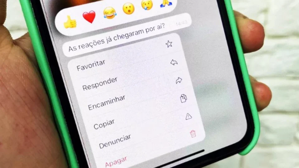 WhatsApp libera reações em mensagens com qualquer emoji para Android e iOS