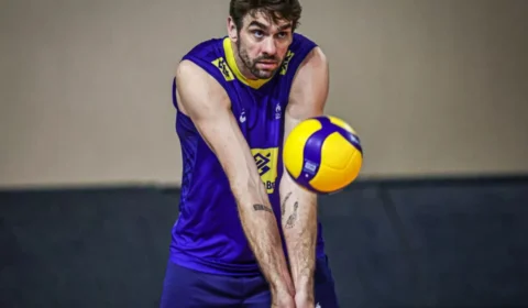 Um dos melhores jogadores da seleção masculina de vôlei Lucão está pronto para disputar fase final da Liga das Nações
