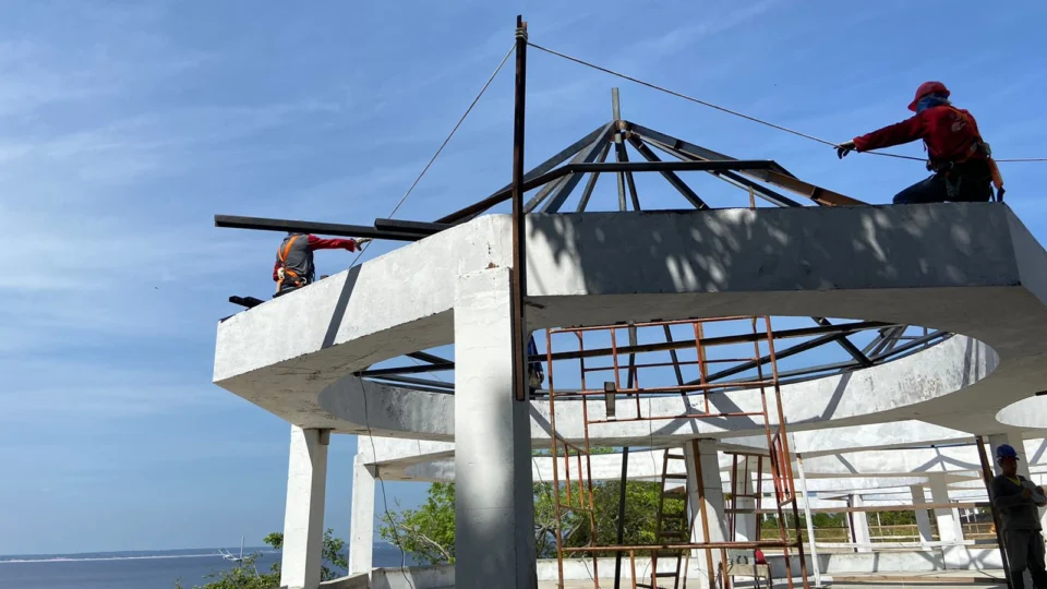 Obras do ‘Local Casa de Praia’ avançam na Ponta Negra em Manaus