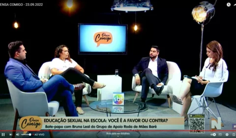 VÍDEO: programa Pensa Comigo debate sobre ‘educação sexual na escola’