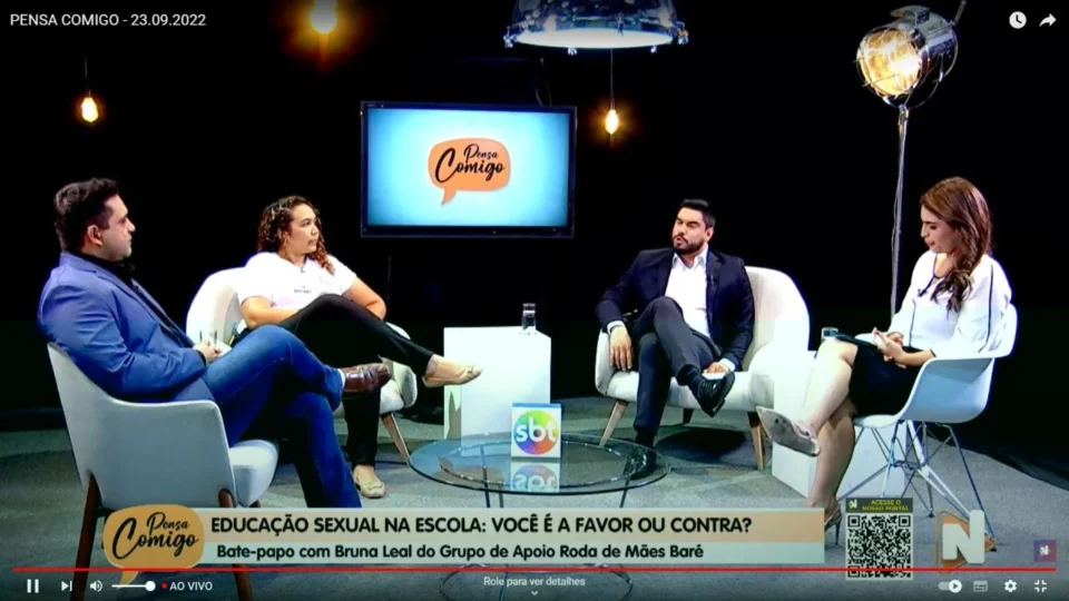 VÍDEO: programa Pensa Comigo debate sobre ‘educação sexual na escola’