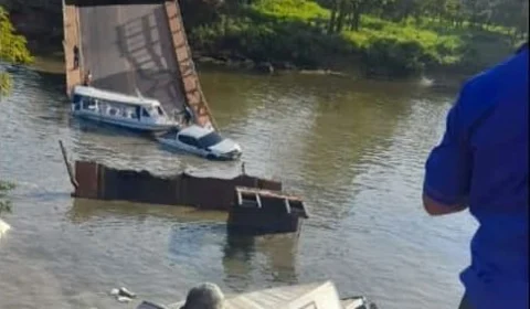 VÍDEO: ponte desaba e deixa mortos e feridos na BR-319 no interior do AM