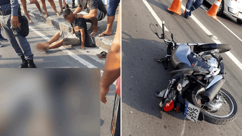 Homem morre e outro fica ferido em acidente na Zona Norte de Manaus