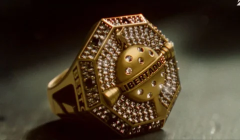 Melhor jogador da Libertadores da América receberá um anel com 125 diamantes