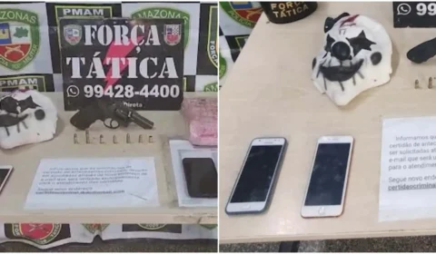 VÍDEO: após tiroteio, policiais prendem dois suspeitos em Manaus 