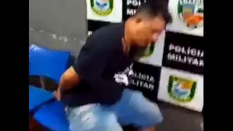 VÍDEO: homem é preso após arrancar parte da orelha de PM no AM