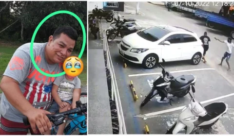 Vídeo mostra momento em que homem é morto a tiros no AM