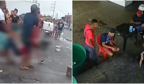 VÍDEO: câmeras registram funcionários sendo baleados na Zona Leste de Manaus
