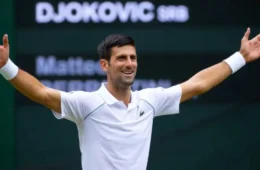 Novak Djokovic disputa Aberto da Austrália de Tênis em 2023