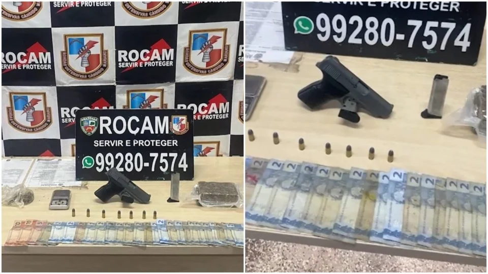 VÍDEO: denúncia provoca prisão de suspeito de tráfico na Zona Norte de Manaus