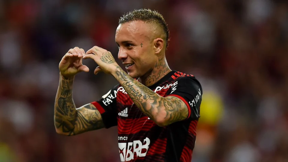 Com gol de Cebolinha, Flamengo vence Atlético/MG por 1 a 0 no Brasileirão