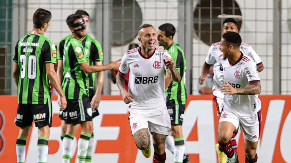 Flamengo com reservas bate América/MG por 2 a 1 fora de casa pelo Brasileirão