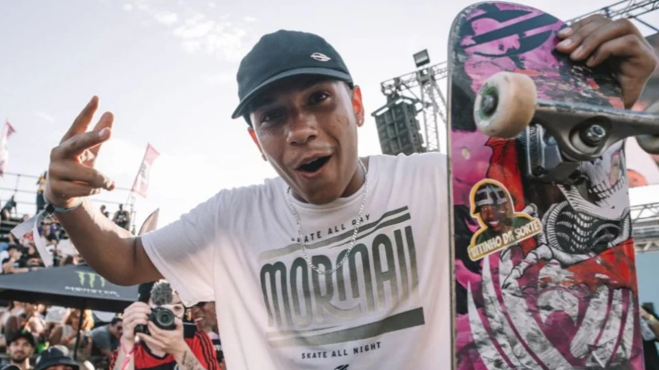 João Lucas é campeão do skate Street masculino no STU Open Rio de Janeiro