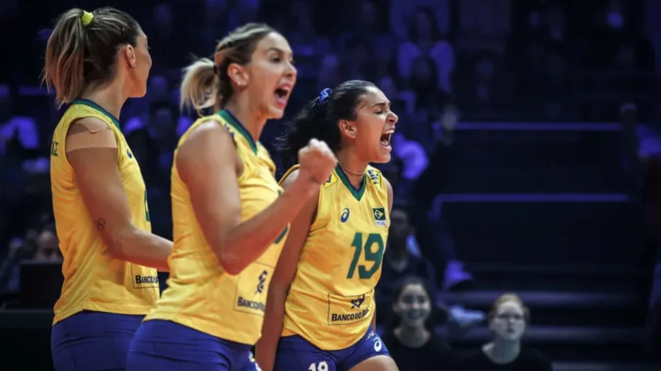 Rumo às quartas, Brasil vira sobre Bélgica por 3 sets a 1 no Mundial de Vôlei neste sábado