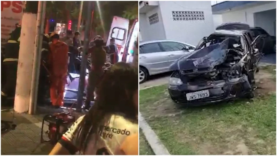 VÍDEO: mulher morre em um acidente de trânsito na Zona Centro-Sul de Manaus