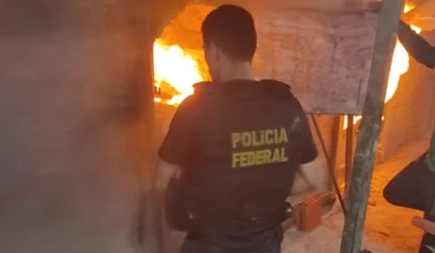 No Acre, 1 tonelada de drogas é incinerada pela Polícia Federal