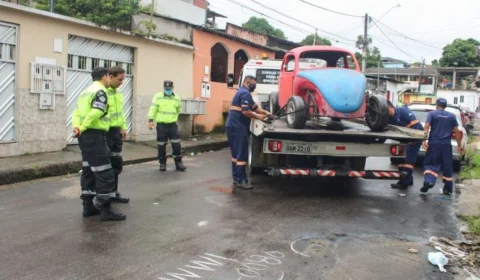 Operação Sucata vai remover carros abandonados na Zona Norte de Manaus