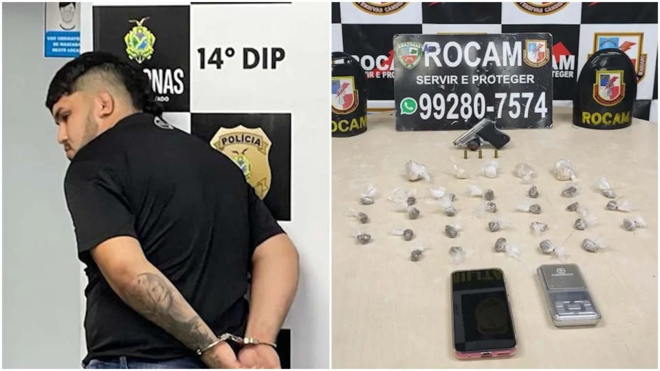 VÍDEO: policiais do 14º DIP prendem detento do semiaberto na Zona Sul de Manaus