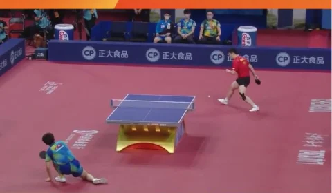 Tênis de mesa: Chinês e japonês fazem ponto com 33 trocas de bolas em Mundial