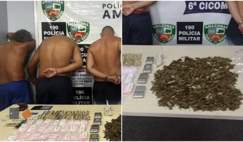 VÍDEO: polícia prende quarteto em casa abandonada na Zona Norte de Manaus