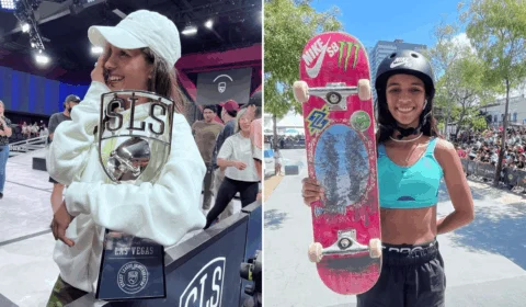 Liga Mundial de skate: Rayssa Leal fatura título em Las Vegas; veja vídeo