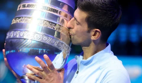 Sérvio Djokovic bate croata Marin Cilic por 2 sets a 0 e garante mais um título em Israel