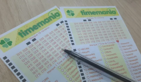 Timemania 1844 sorteia nesta quinta-feira prêmio de R$ 2,3 milhões