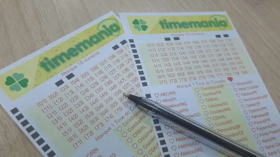 Timemania 1844 sorteia nesta quinta-feira prêmio de R$ 2,3 milhões