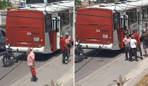 Motociclista colide com ônibus em grave acidente na Zona Norte de Manaus