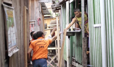 Manaus tem mais de 600 áreas de risco mapeadas, segundo Defesa Civil