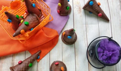 Receita Fácil: aprenda a fazer chapéu de bruxa de chocolate em 30 minutos