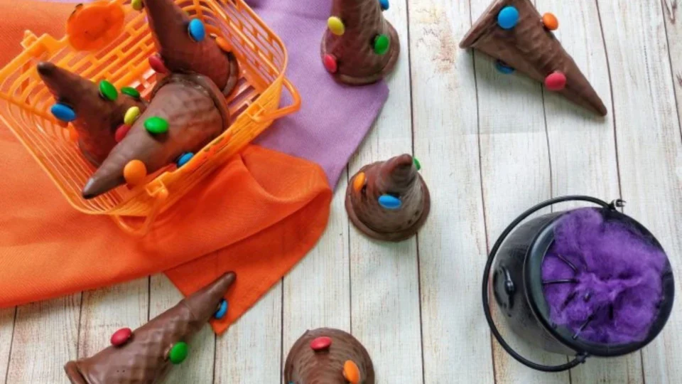 Receita Fácil: aprenda a fazer chapéu de bruxa de chocolate em 30 minutos