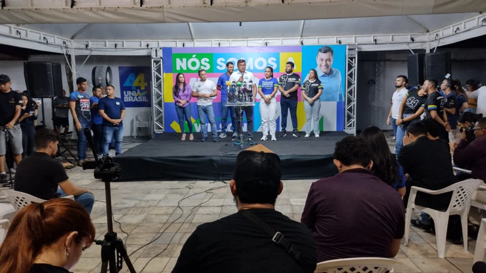 VÍDEO: Wilson Lima faz coletiva após apuração dos votos