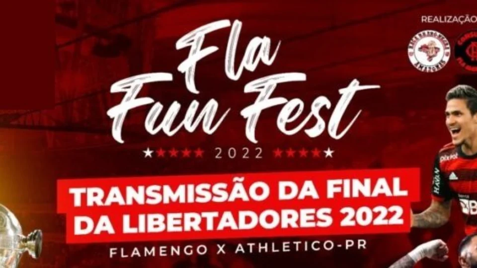 Final Libertadores 2022: Fla Fun Fest em Manaus está na contagem regressiva para jogo de sábado