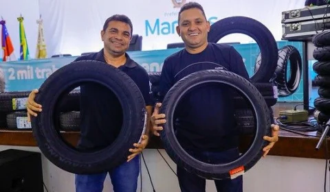 Quase 2 mil trabalhadores do transporte em Manaus recebem ‘Kit Pneus’