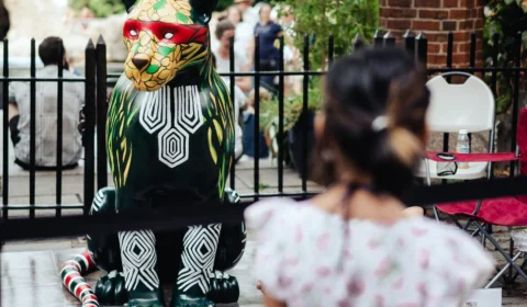 Exposição nos EUA tem esculturas de onças em prol da conservação da Amazônia