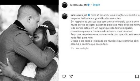 Lucas anuncia fim do casamento com Jojo Todynho, e cantora é pega de surpresa