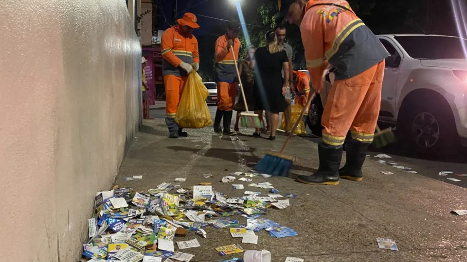 Eleições 2022: Semulsp reforça limpeza de Manaus após 1º turno