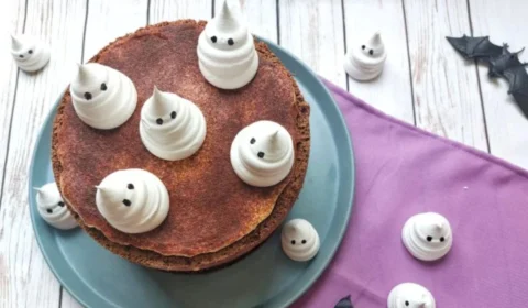 Receita Fácil: aprenda a fazer naked cake chocolatudo de halloween em 90 min