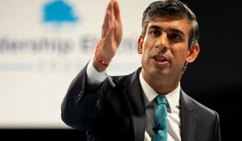 Rishi Sunak é oficialmente nomeado primeiro-ministro do Reino Unido, nesta terça, 25