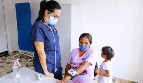 Sala de saúde é inaugurada em abrigo para indígenas venezuelanos, em Manaus