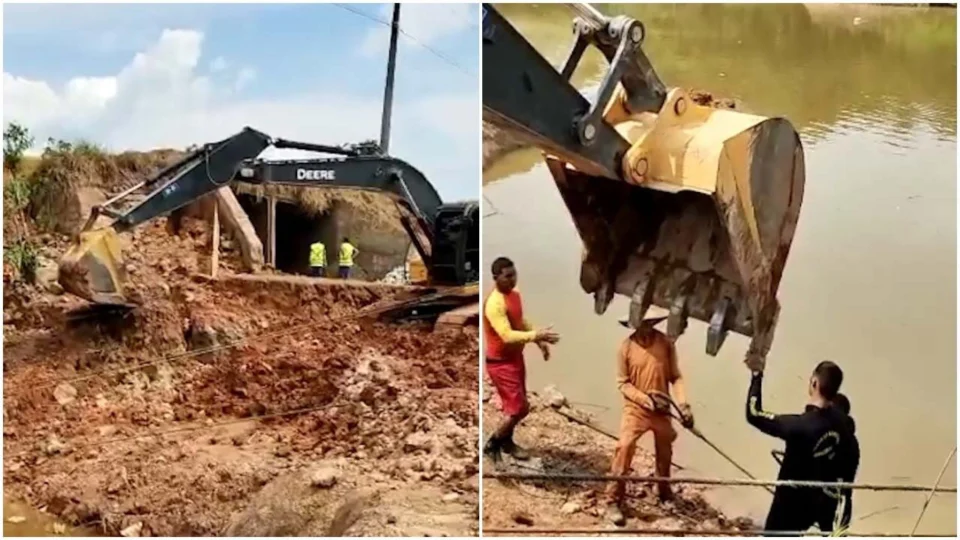 Ponte BR-319: buscas por desaparecido entram no 8º dia, no Careiro-AM