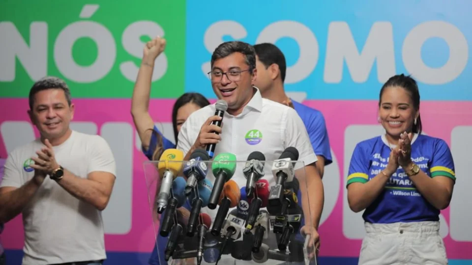 Eleições 2022: Wilson destaca ‘força do povo’ em vitória no 1º turno no AM