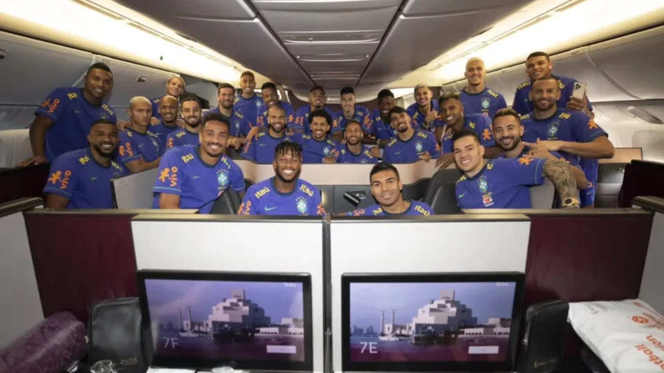 Copa do Catar: Seleção brasileira embarca para Doha rumo ao hexa