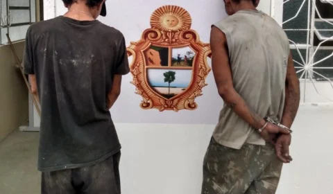 Dupla é presa por Guarda Municipal furtando prédio público em Manaus