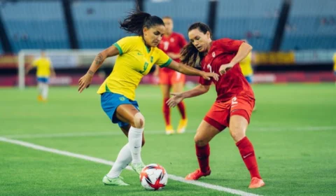 Seleção brasileira feminina perde de 2 a 1 para Canadá em amistoso nesta sexta