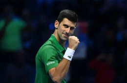 Djokovic vence russo Andrey Rublev e se garante nas semifinais do ATP Finals